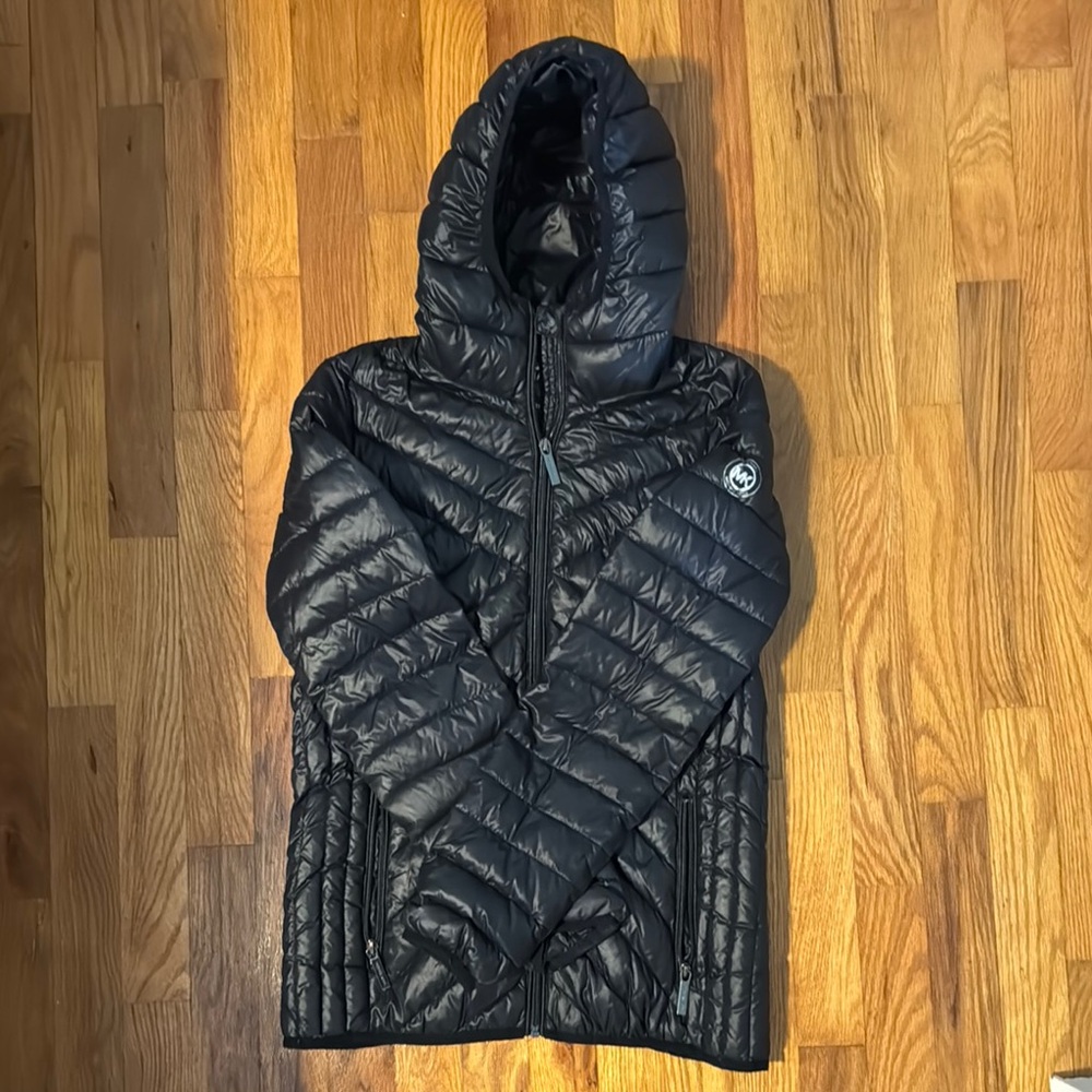 Michael Kors Black Quilted Jacket Small